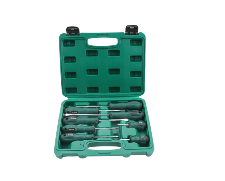 8pcs Industrial Grade Oil Resistant Screwdriver Set 504908